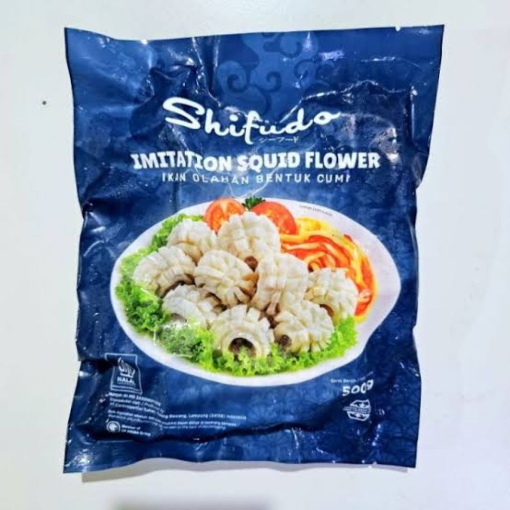 

Shifudo Kembang Cumi / Squid Flower 500 gr (Frozen Food)