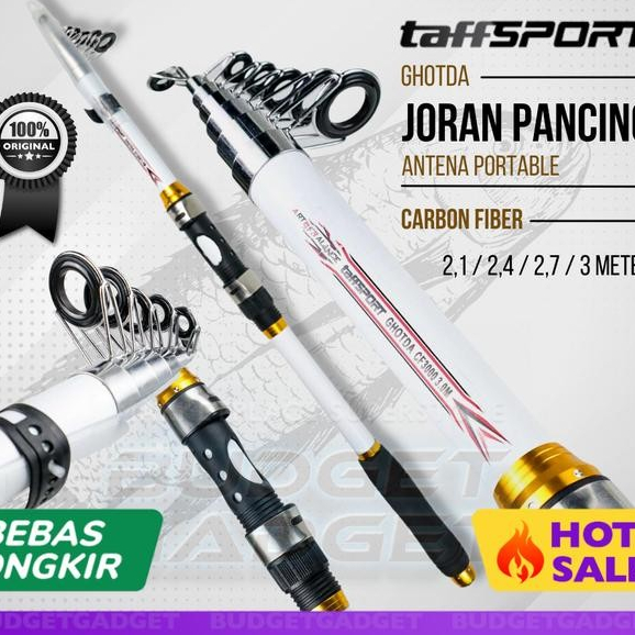 Sougayilang Pro - Joran Pancing Antena Portable Carbon Fiber - Cf3000
