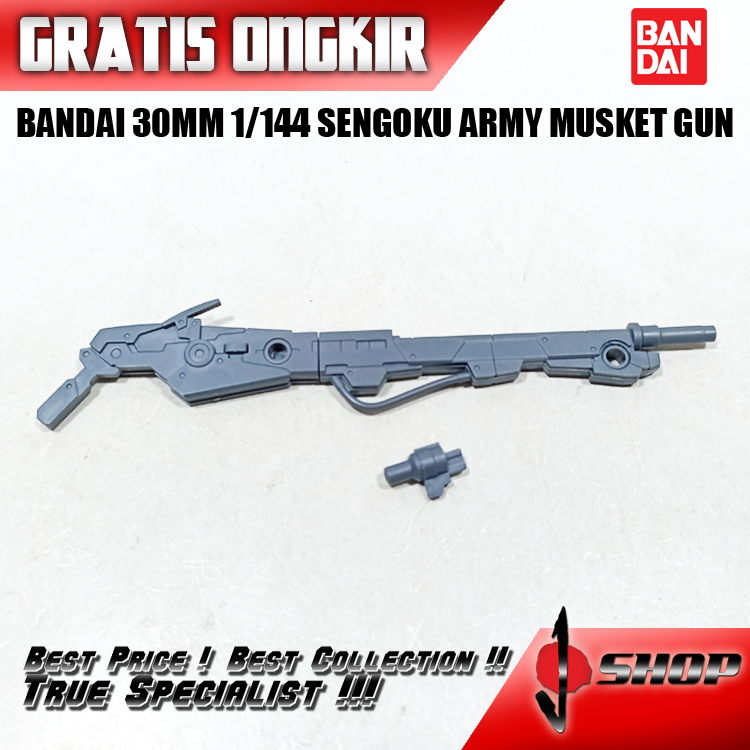 BANDAI 30MM 1/144 SENGOKU ARMY MUSKET GUN 30MM199