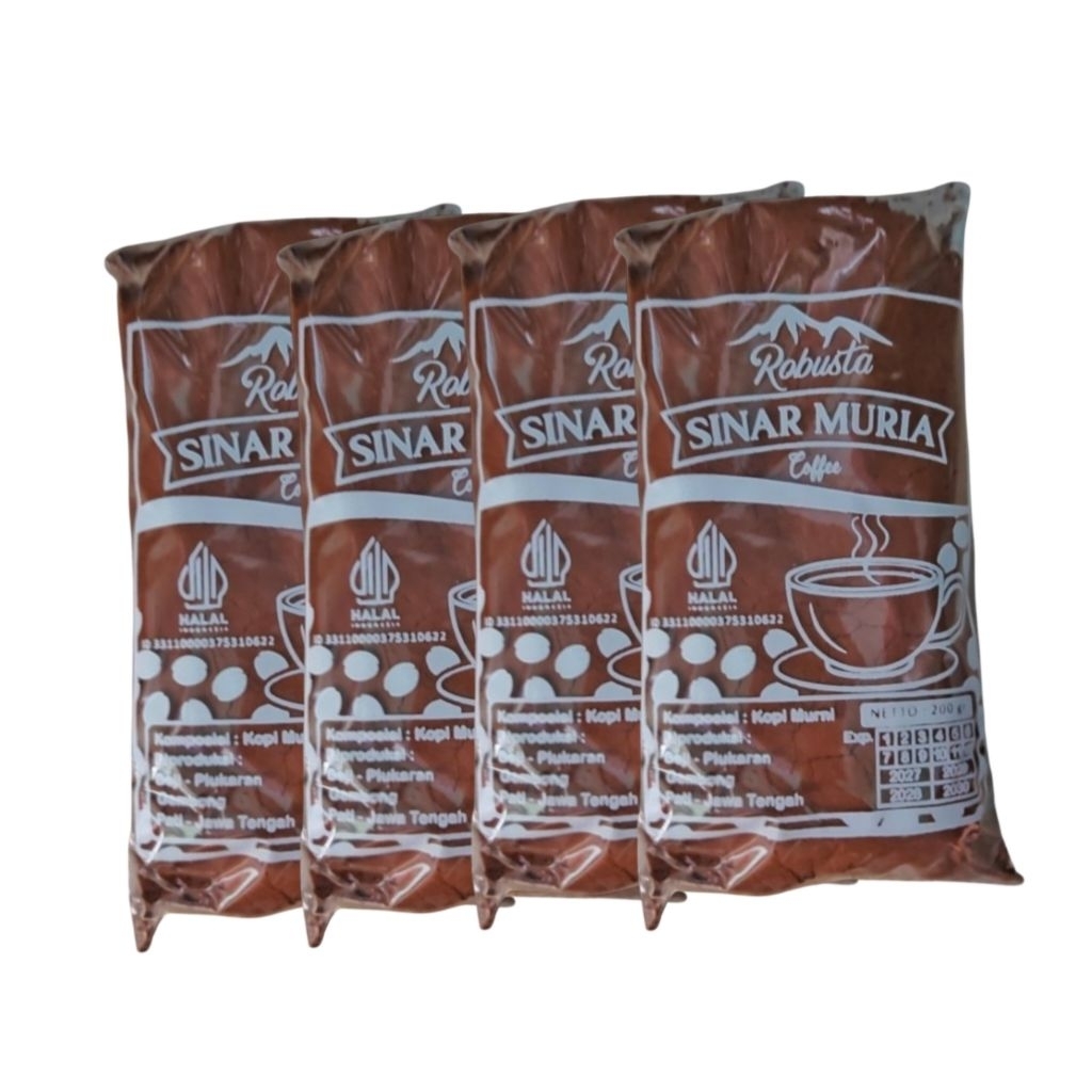 

800g•KOPI MURIA CAP SINAR MURIA kopi murni kopi tulen kopi siap seduh Robusta Coffee