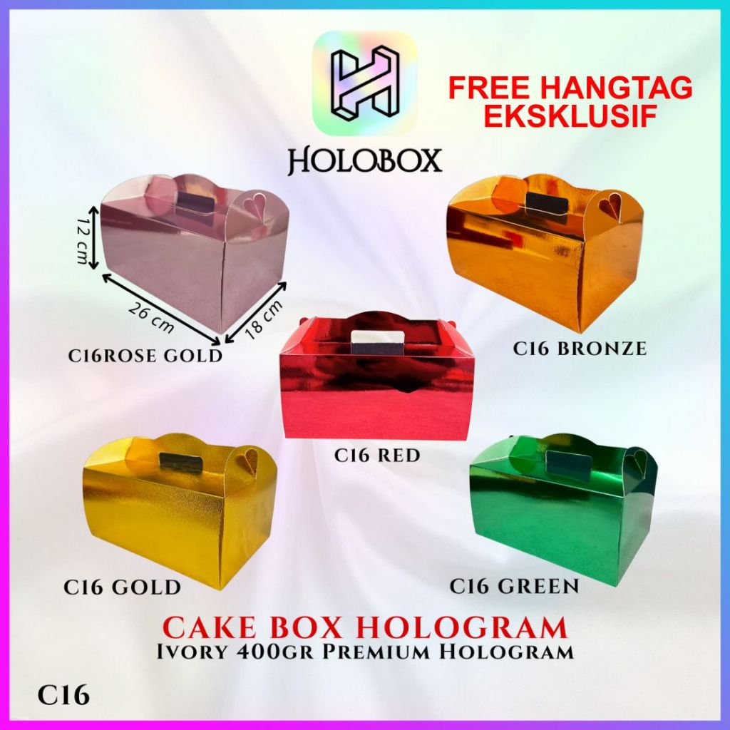 

Box Hampers Aesthetic / Kotak Kado Birthday / Gift Box / Kue / Gable / C16