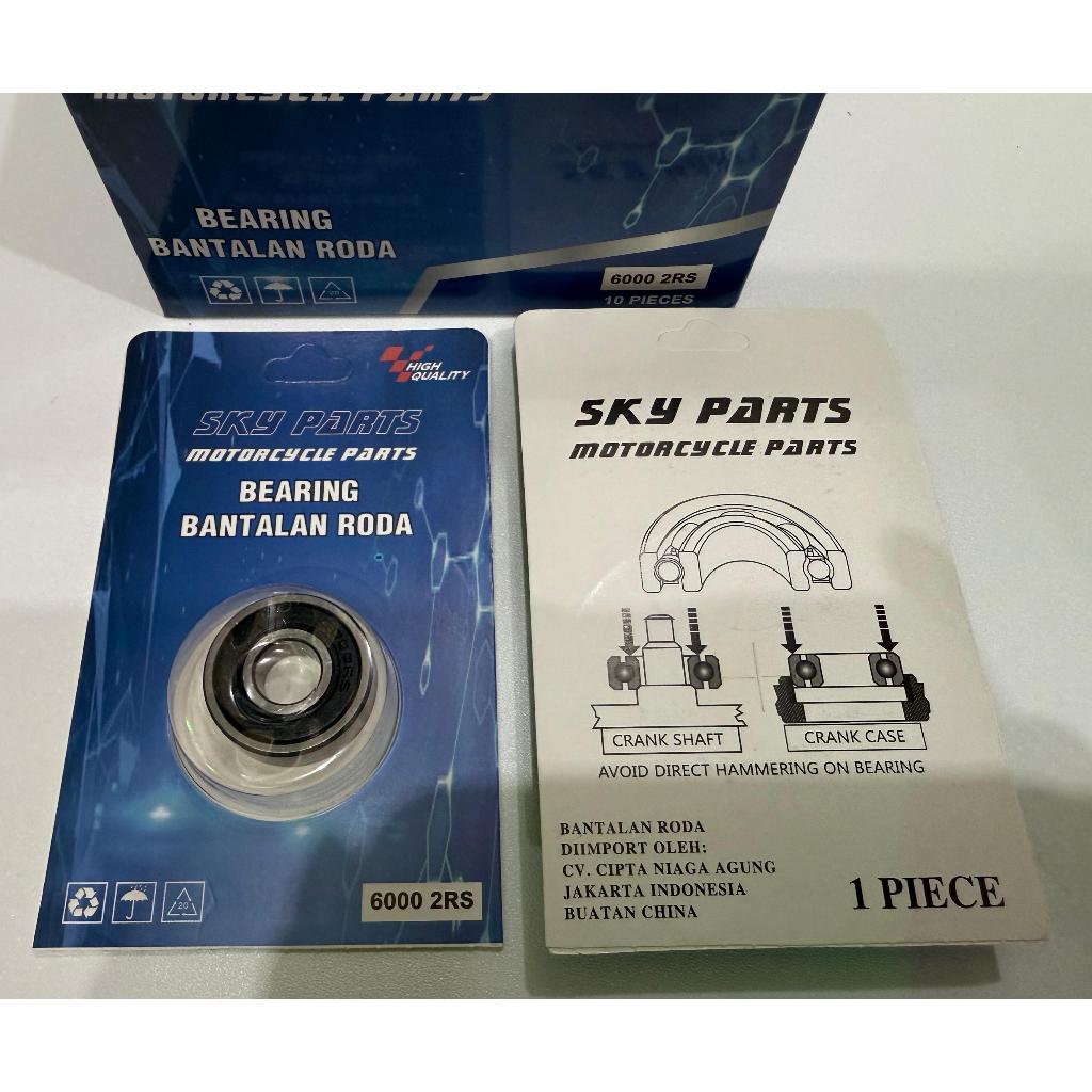 (10pc) Laker Bearing 6000 2rs Bearing Monoshock Vixion Bearing Unitrack Vixion New isi 10 pc