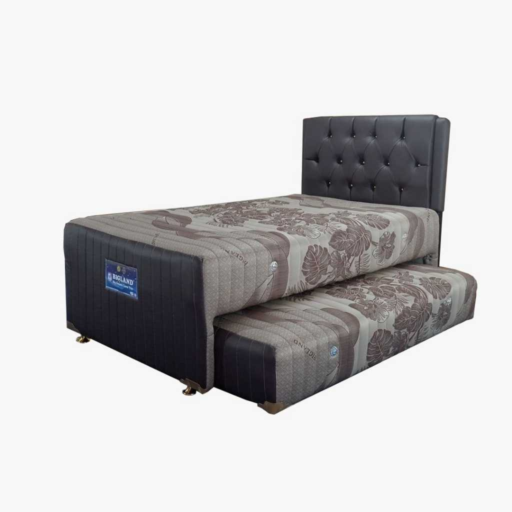Bed Dorong Bigland 2 in 1 Motif Bunga Premium