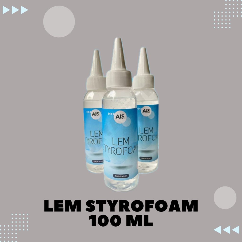 

Styrofoam Lem | Perekat Styrofoam | 100ml