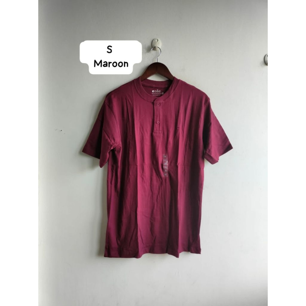 Kaos Polos Pria Lengan Pendek Original Cole | Kaos Bahan Katun