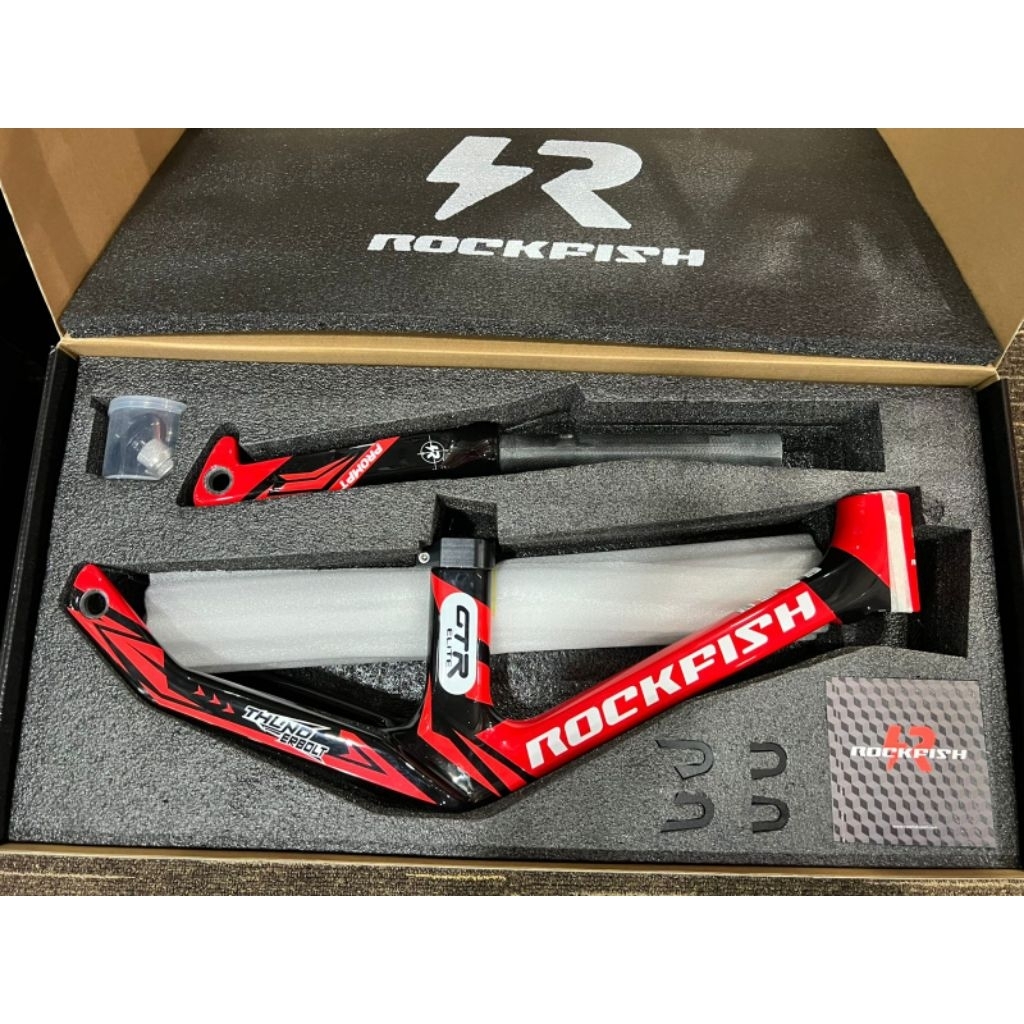 Frame ROCKFISH GTR - ELITE 2025 T800 sepeda balancebike / pushbike