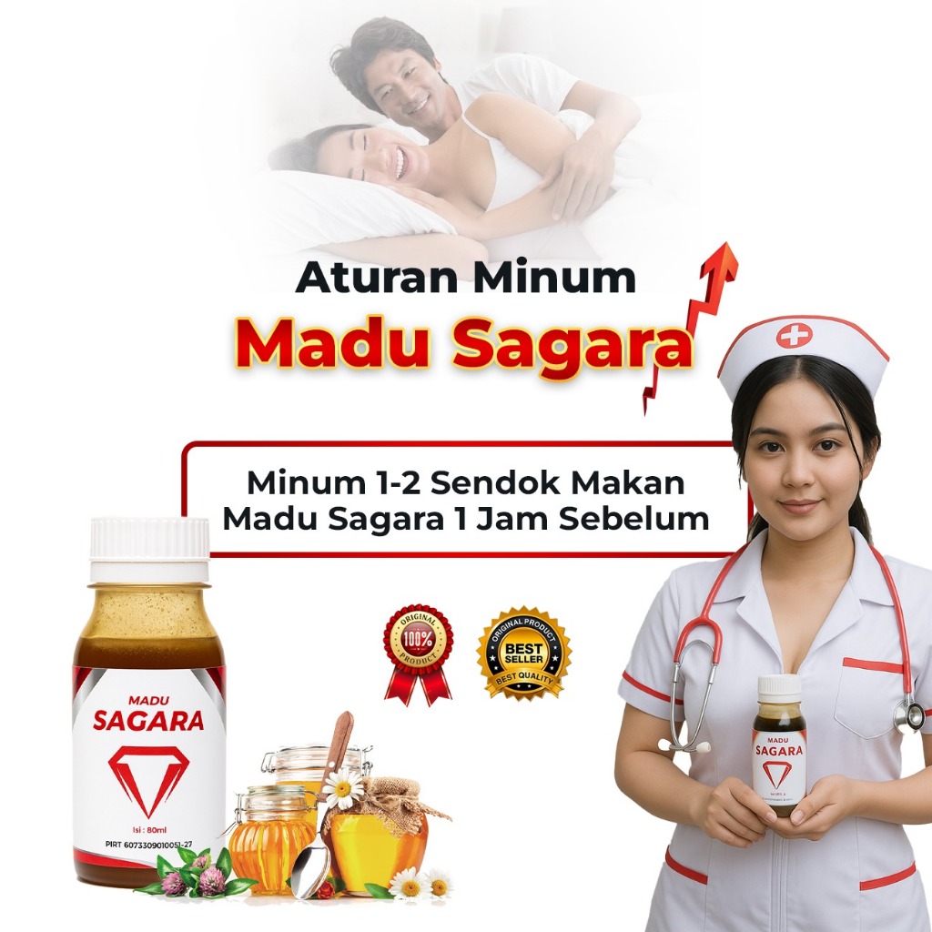 

COD Madu Sagara imune booster honey 80ml terlaris