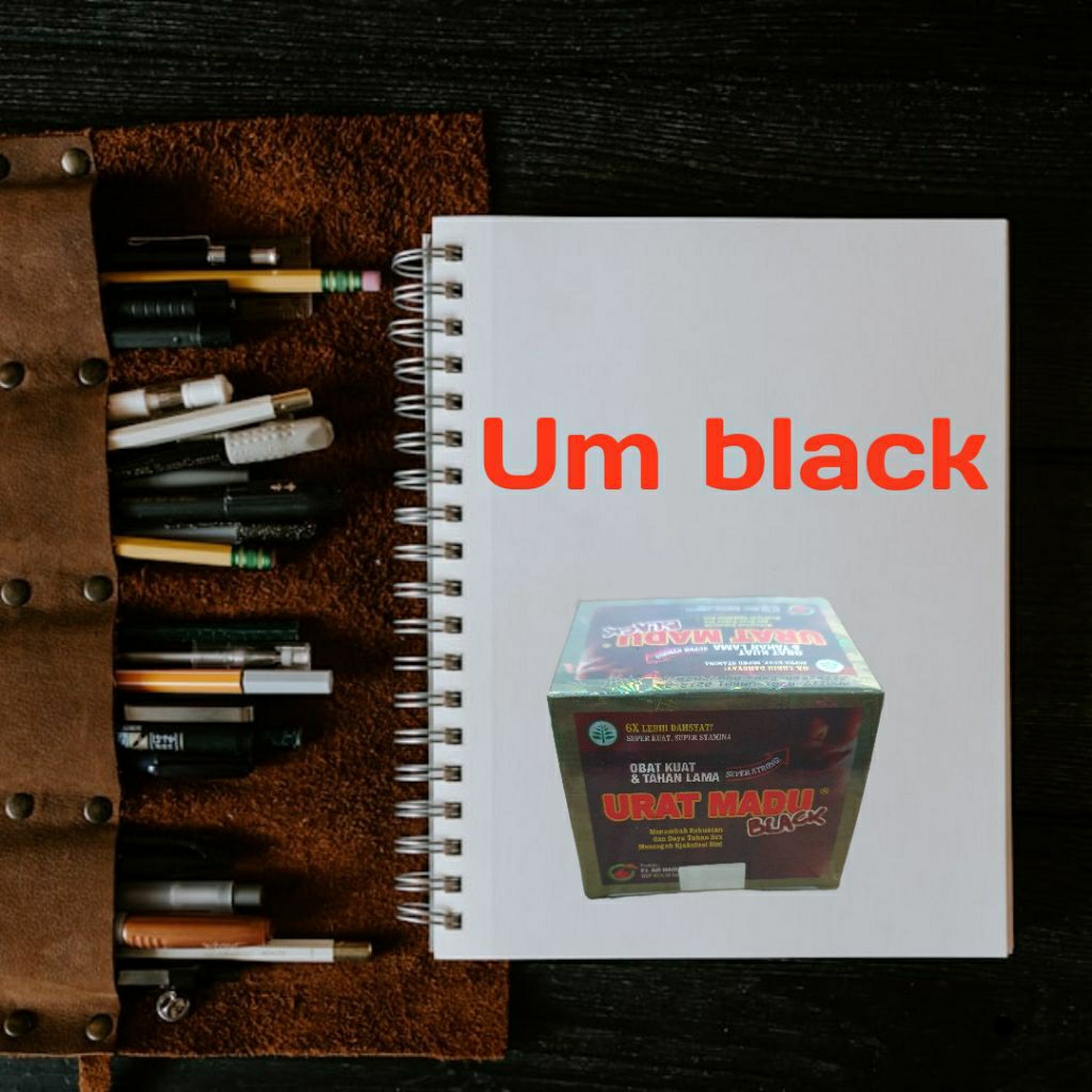 

buku tulis pria warna hitam