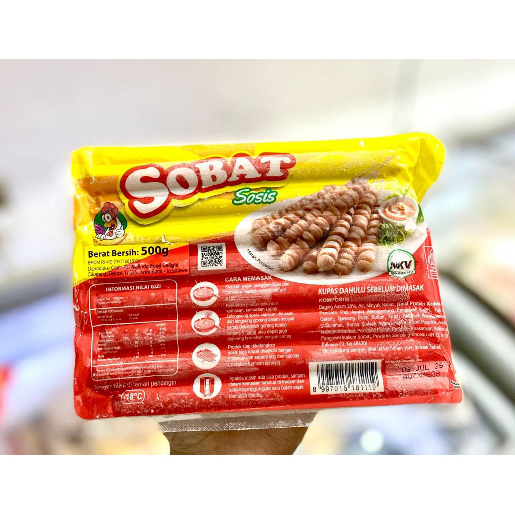 

Sobat sosis ayam 500g