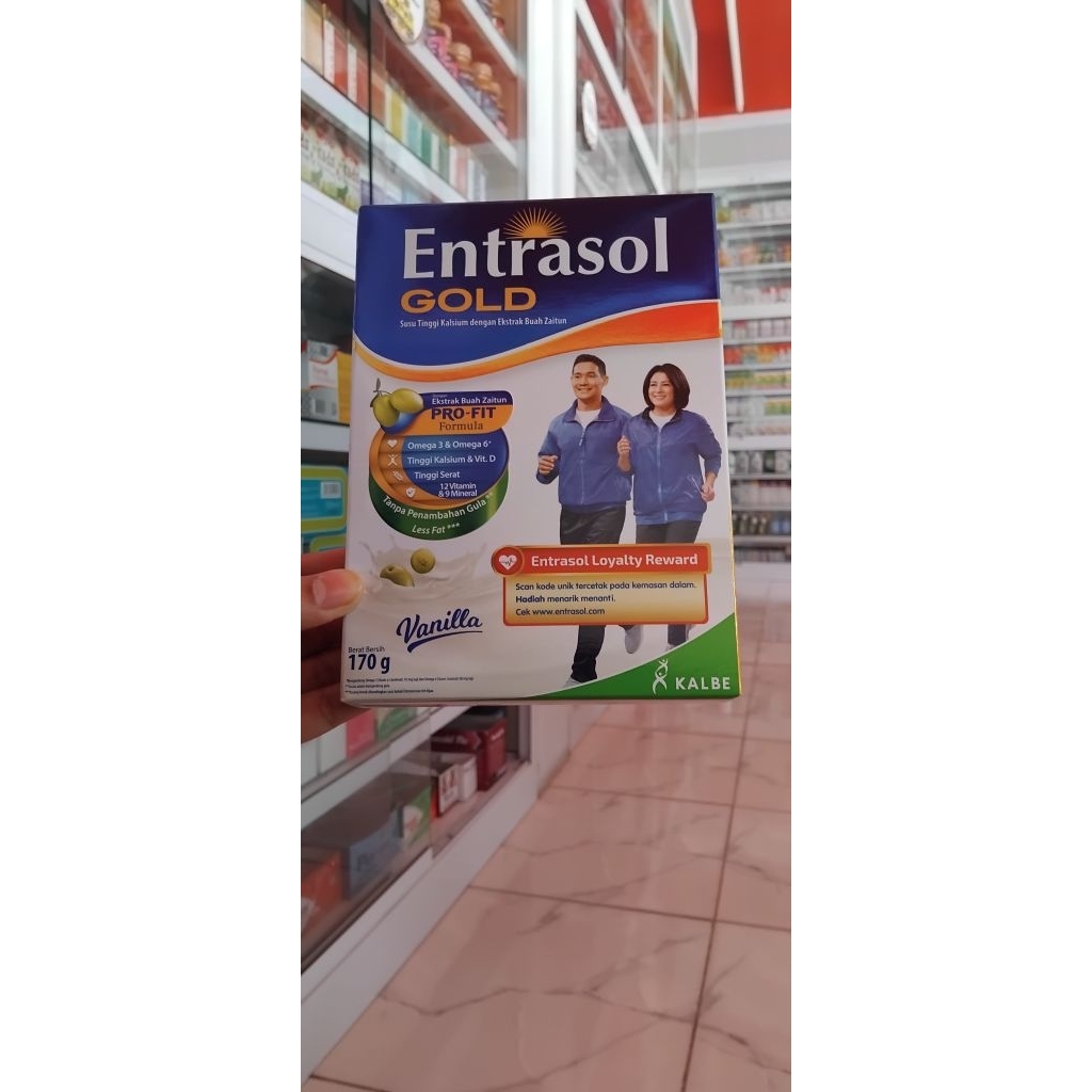 

ENTRASOL GOLD DENGAN EKSTRAK BUAH ZAITUN 170 g