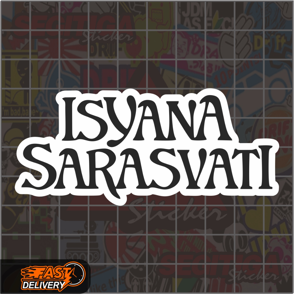 

Sticker Band Isyana Sarasvati Ukuran 9 x 4 Cm