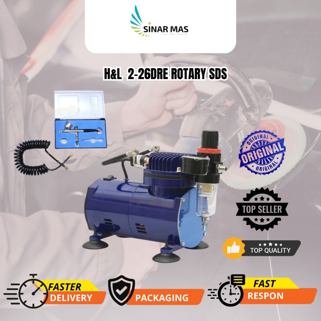 Kompresor Mini Air Brush H&L AS18-2