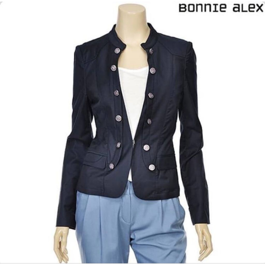 NEW - BONNIE ALEX - Baju Outer Jaket Blazer Wanita Women Casual Jacket