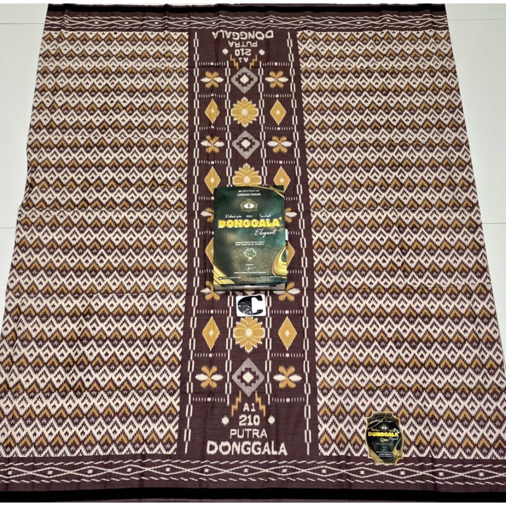 Sarung Donggala Rayon kawung Type Baghdad