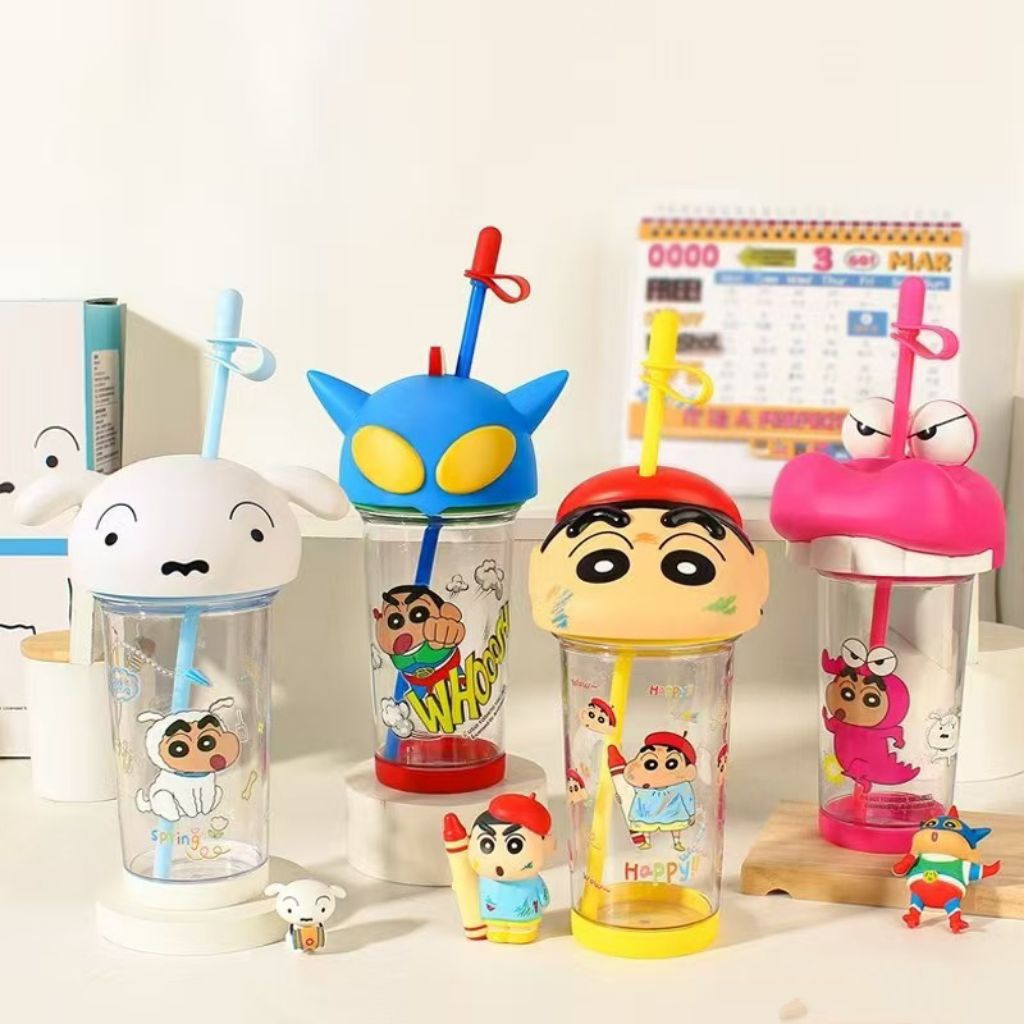 Botol Air/Tumbler Sedotan 500ml