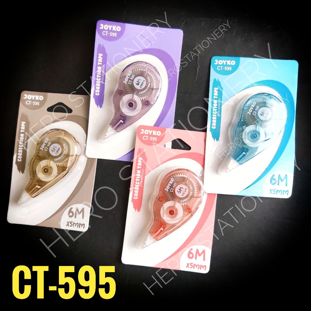 

Correction tape joyko pastel morandi long 6 m CT-595
