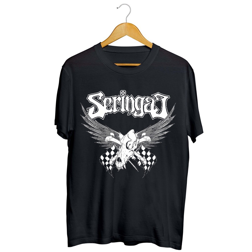 Tshirt Band Seringai - Wings / Kaos Musik Rock Metal