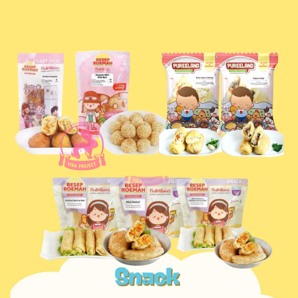 

RESEP ROEMAH FROZEN SNACK FINGER FOOD SNACK ANAK MPASI SIAP SAJI/RISOL/RAGOUT/CAKWE/GYOZA/SUMSUM