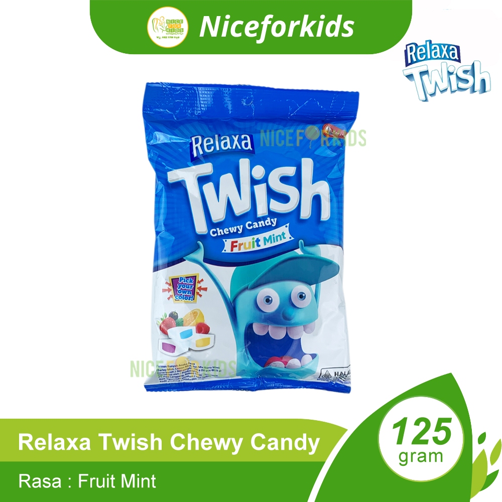 

Relaxa Twist Chewy Candy 125gr / Permen Kunyah