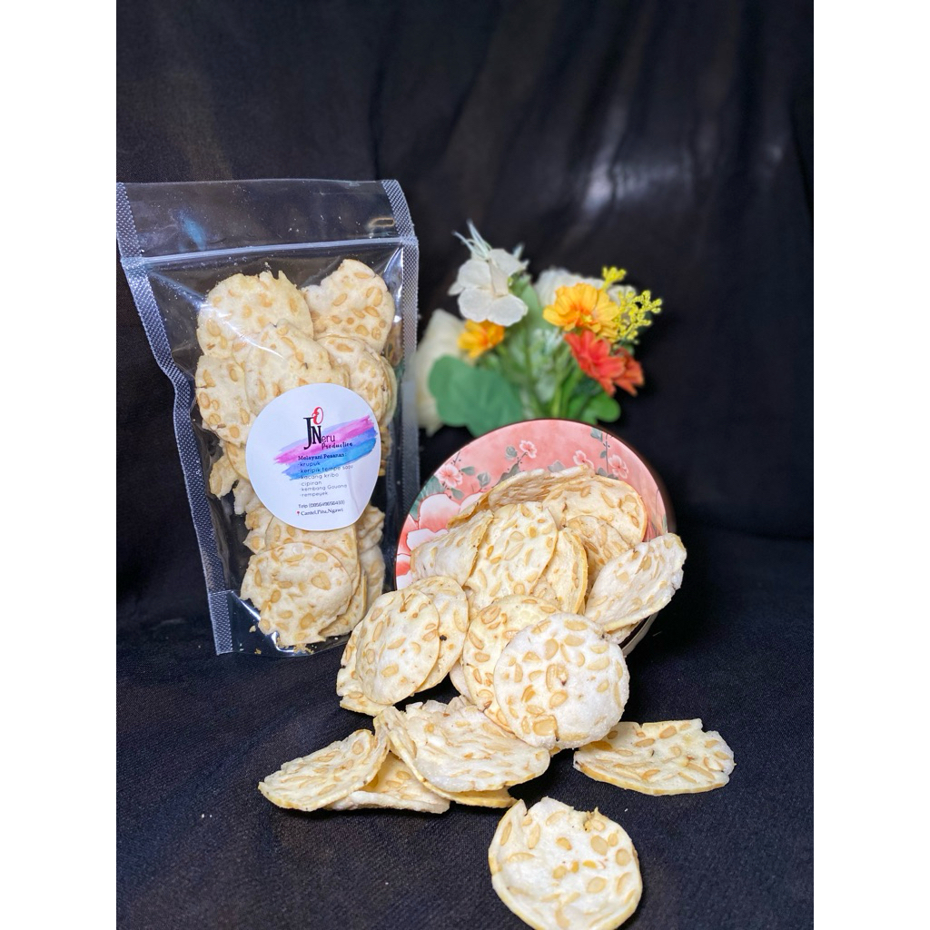 

Keripik tempe gurih crispy enak ekonomis makan ringan