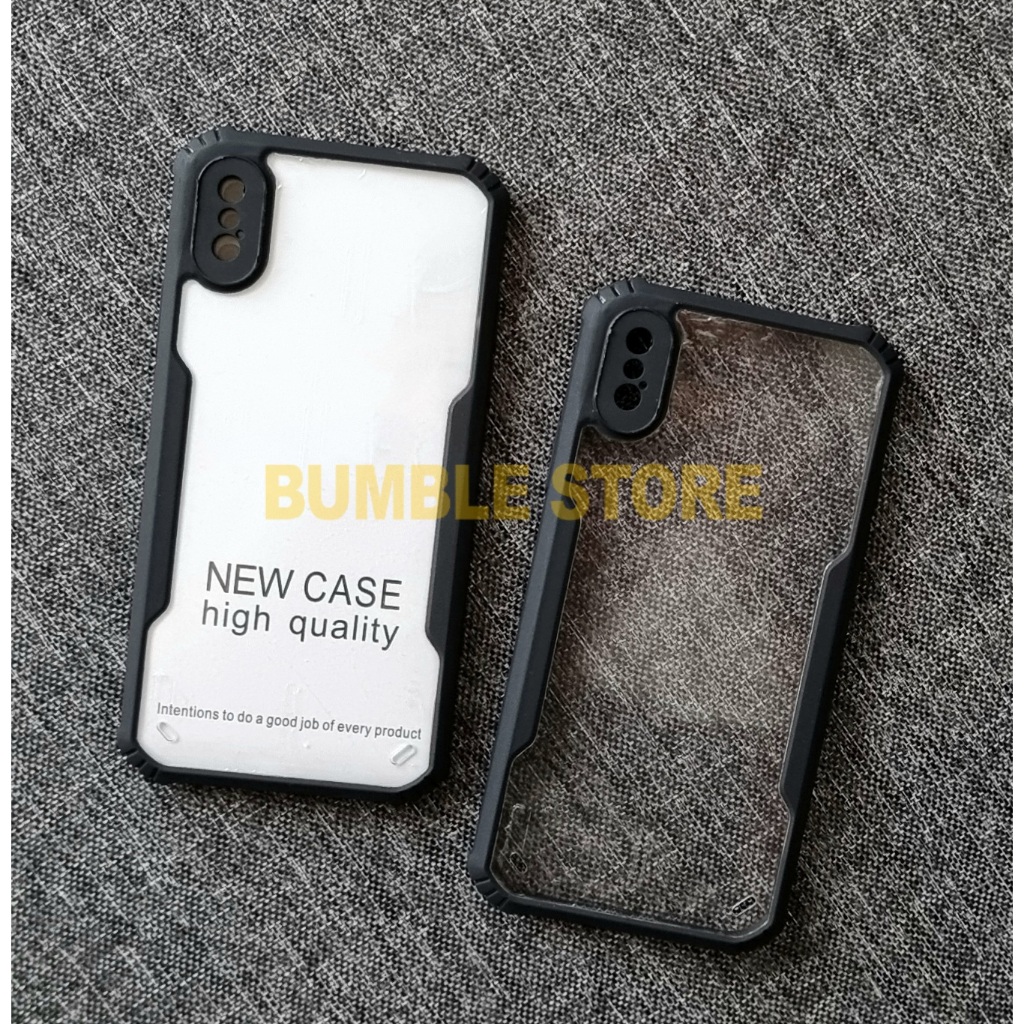 Case Iphone X Iphone XS Iphone XR Iphone XS Max Case Fusion Armor Shockproof Transparan Premium Casi