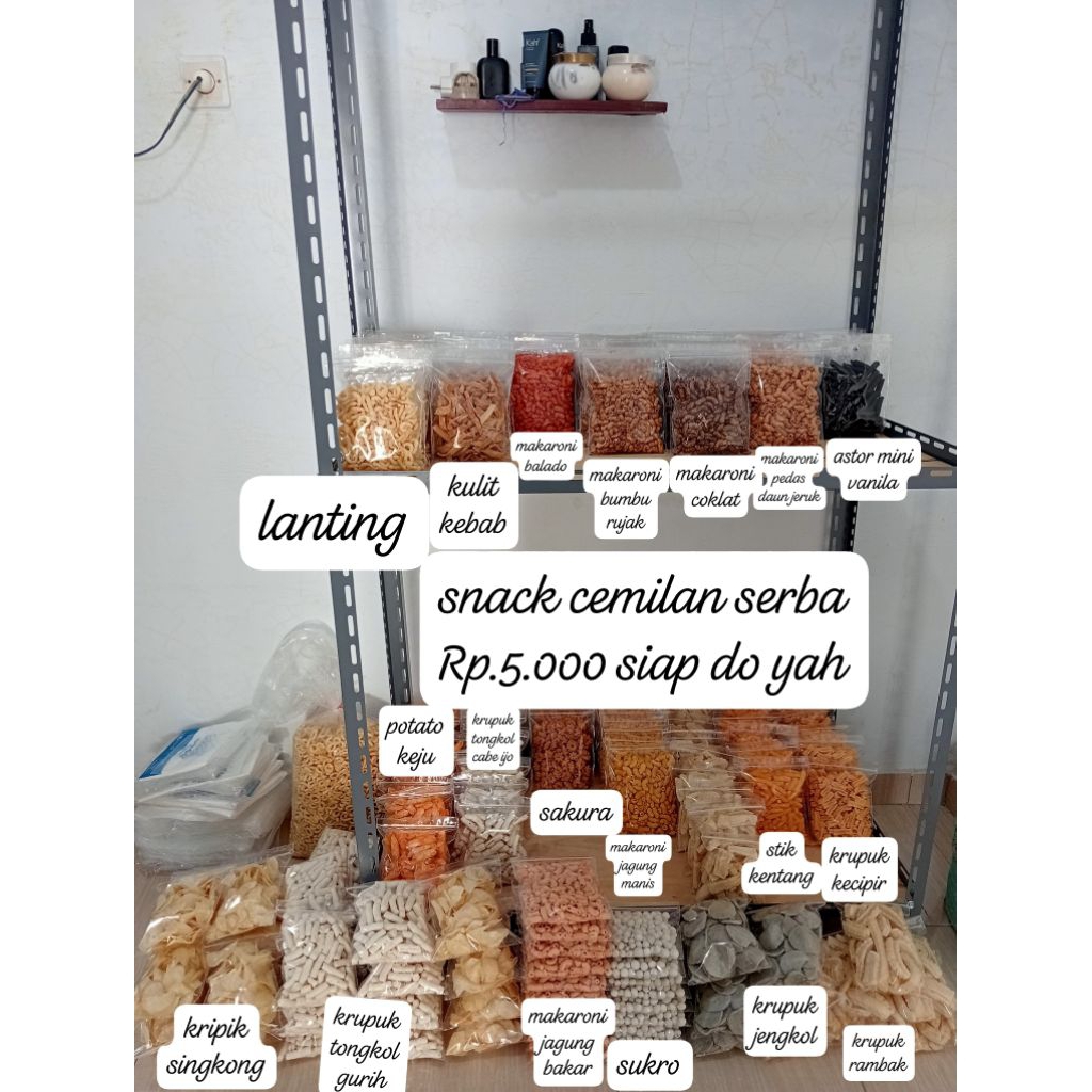

serba 5ribuan snack cemilan