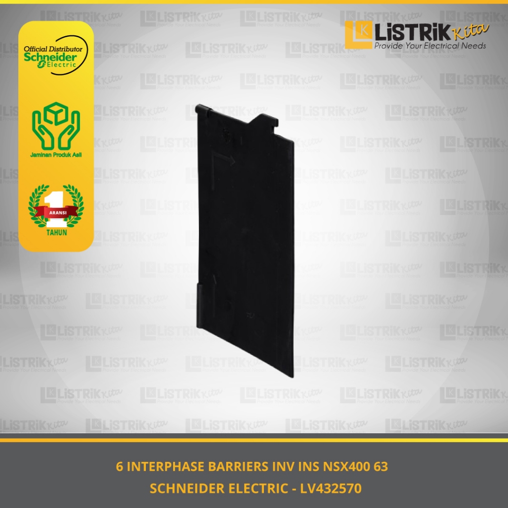 6 INTERPHASE BARRIERS INV INS NSX400 63 ACCESSORIES SCHNEIDER ELECTRIC - LV432570