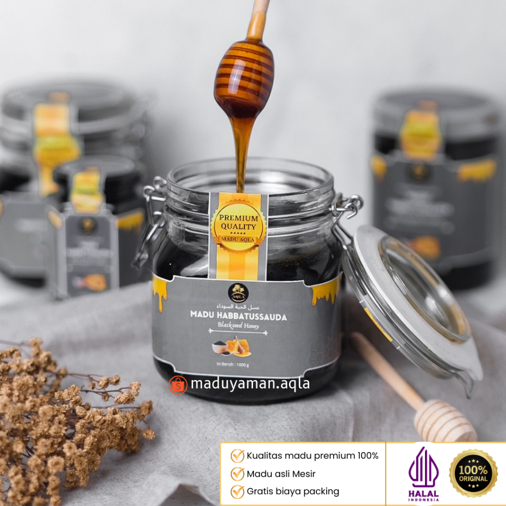 

Madu Habbatussauda 1kg Kemasan Kaca Madu Mesir Asli Gratis Tongkat Madu Madu Asli Madu Murni Madu Habbatusauda Madu Habatusauda Madu Habatussauda Minuman Kesehatan