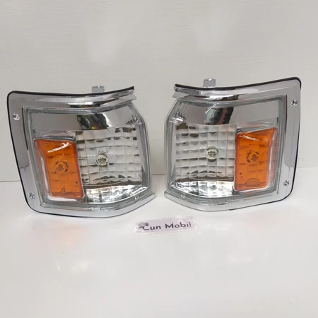 Lampu sen Kijang Grand Kristal amber DEPO harga per set