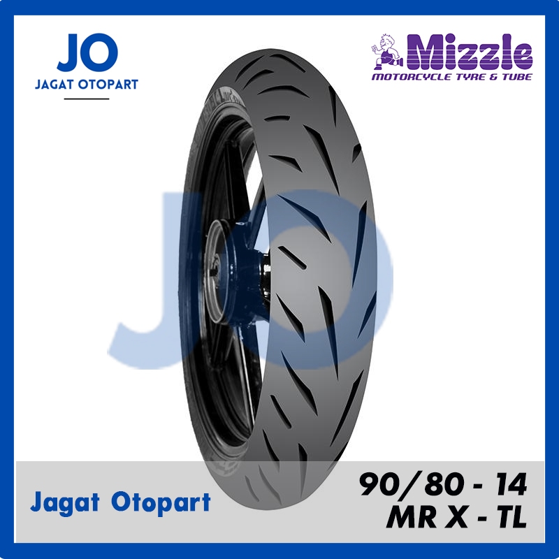 Mizzle MR-X 90/80-14 Ban MR X Soft Compound Tubeless