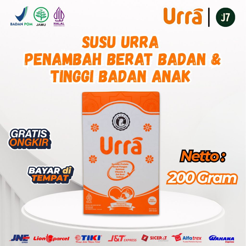 

Susu URRA - Susu Kambing Saanen Penambah Berat Badan & Tinggi Badan Anak