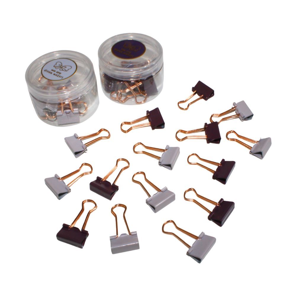 

GM BUSINESS COLOR COLOR BUCKET TAIL CLIP BC-8664 19MM (15 PIECES)