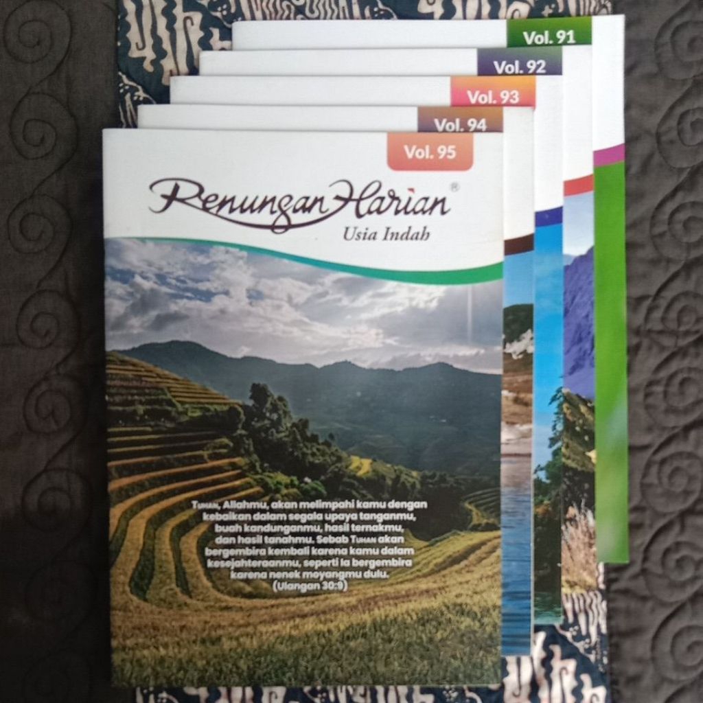 Renungan harian untuk lansia vol. 91-100