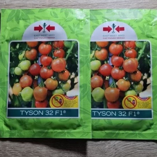 Benih Tomat TYSON 32 F1 isi 1750 butir Cap Panah Merah
