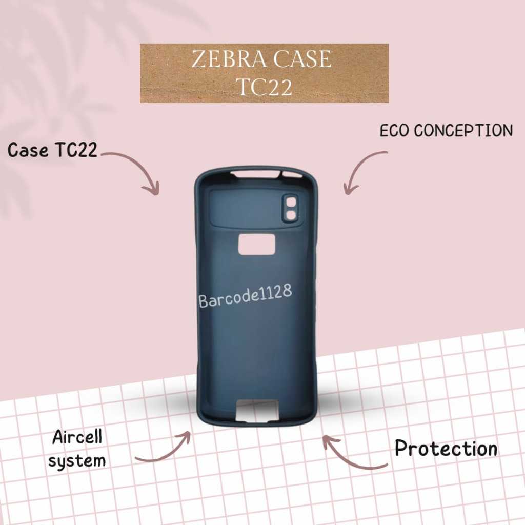 ZEBRA ECCESORRIES GRIP -  CASE - (SCREEN PROTECTOR / TEMPERED GLASS) FOR TC22 / TC27