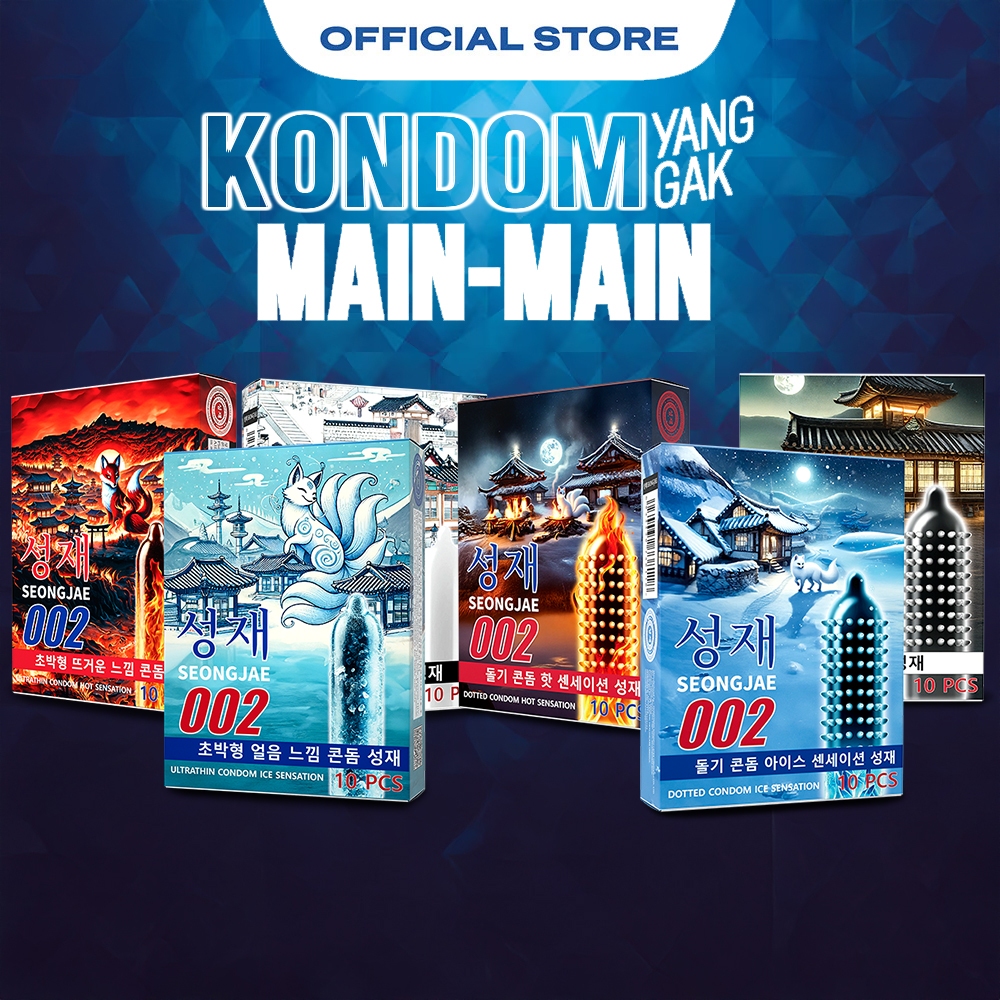 Kondom 002 Seongjae Tipis Bergerigi - Varian Terlengkap