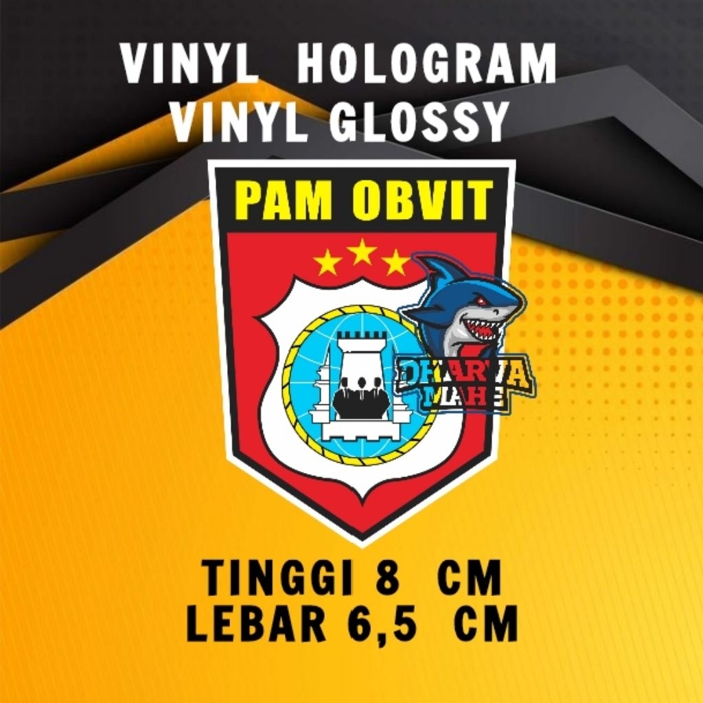 PAM OBVIT, STIKER PAM OBVIT