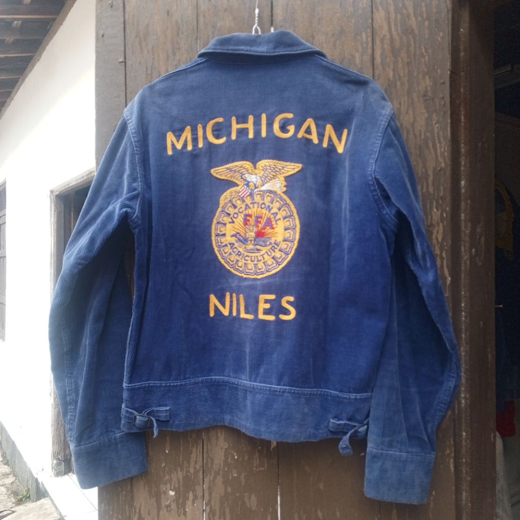 Jaket FFA tahun 50an Made in USA tag alexandria rare