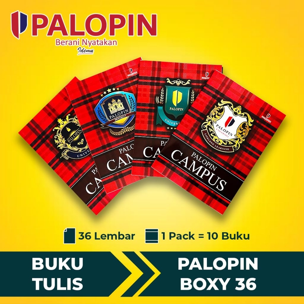 

Buku Tulis Campus Palopin 36 & 50 Lembar