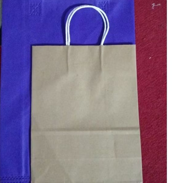 

PAPERBAG WARNA COKLAT BERTALI