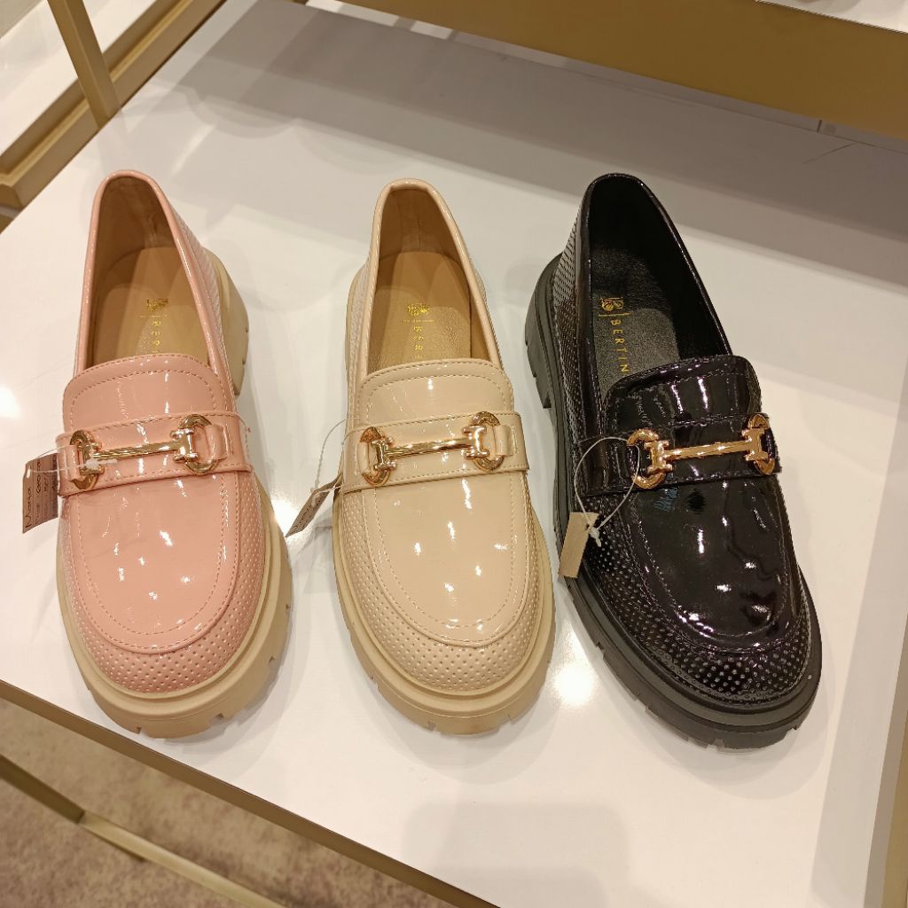 sepatu wanita docmart BERTINNI original