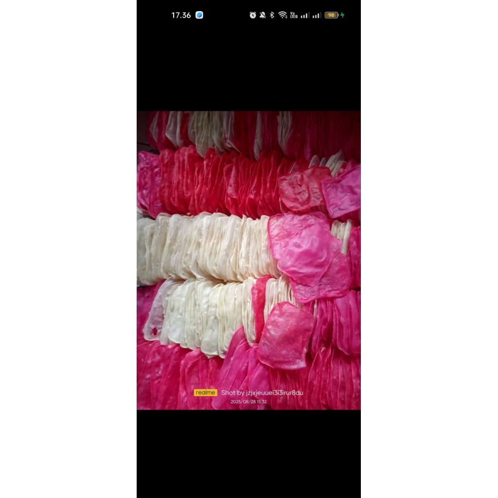 

Kerupuk singkong jadul (opak)