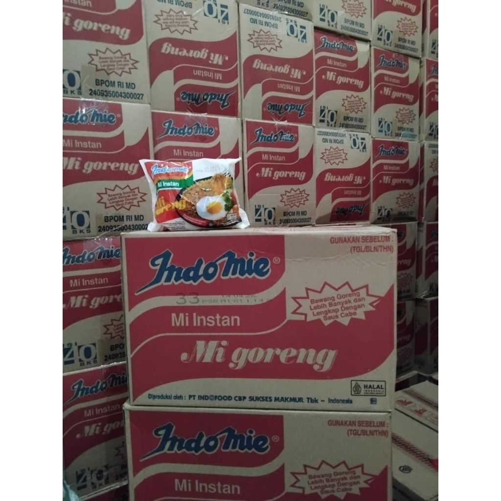 

Indomie Goreng (4dus) - 1 dus isi 40pcs