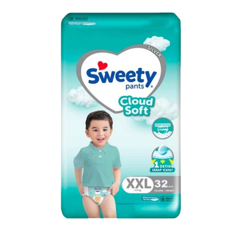 Popok Promo Sweety Silver Pants Ukuran S - XXL