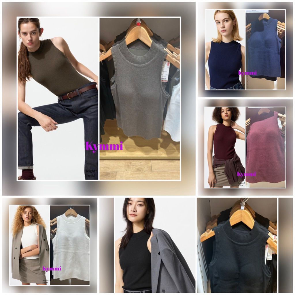 UNIQLO Bratop Washable Knit Bratop