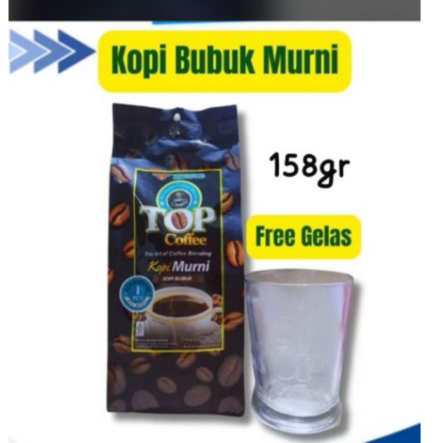 

TOP KOPI MURNI SATU DUS ISI 24 BONUS GELAS