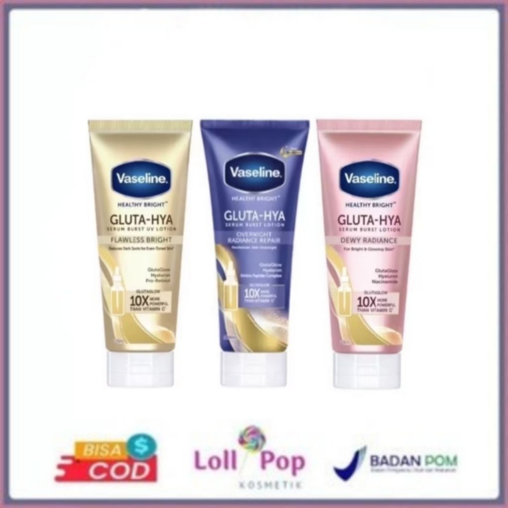 VASELINE GLUTA-HYA BODY SERUM 100ML