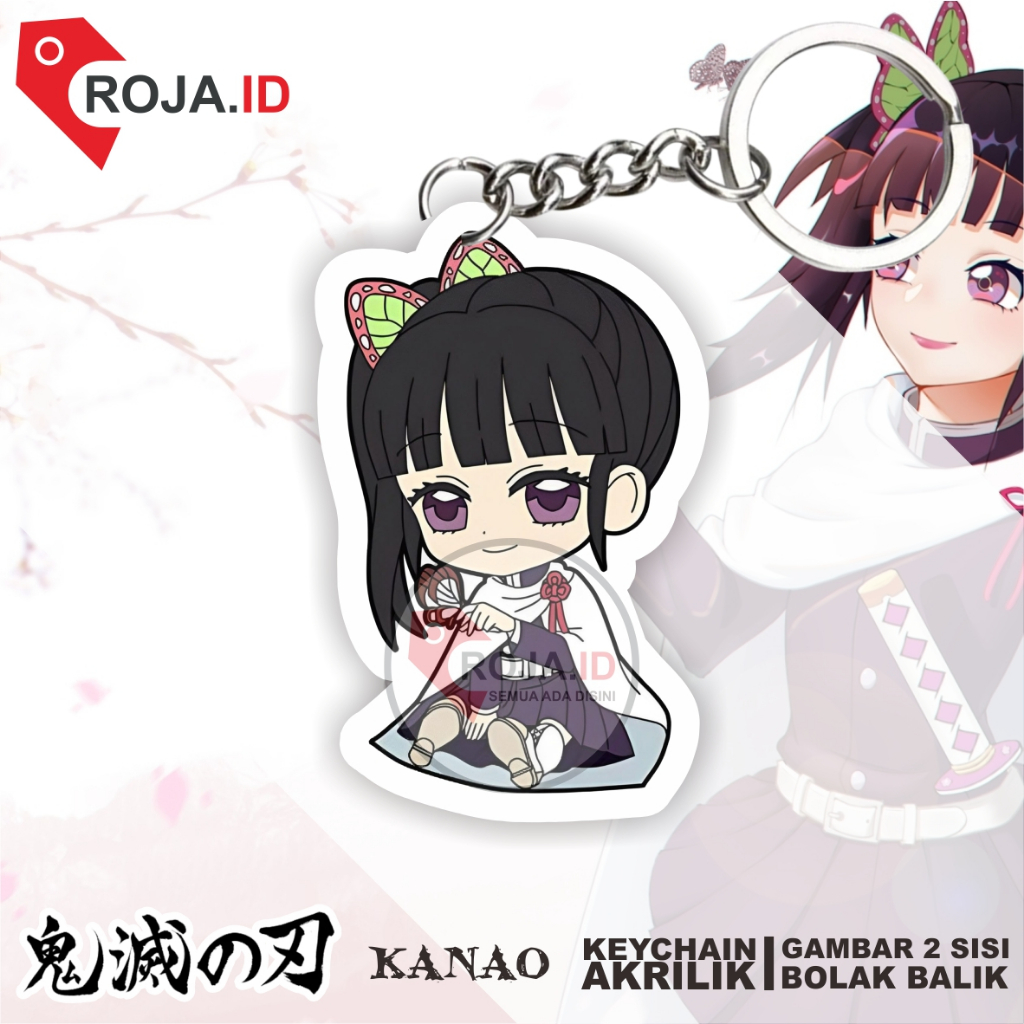 Gantungan Kunci KANAO TSUYURI Kimetsu No Yaiba Zenitsu - Gantungan Kunci Demon Slayer - Gantungan Ku