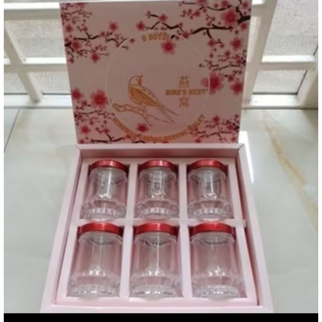 

hamper pink isi 6 + 6 botol 100ml cocok buat masak sarang burung walet