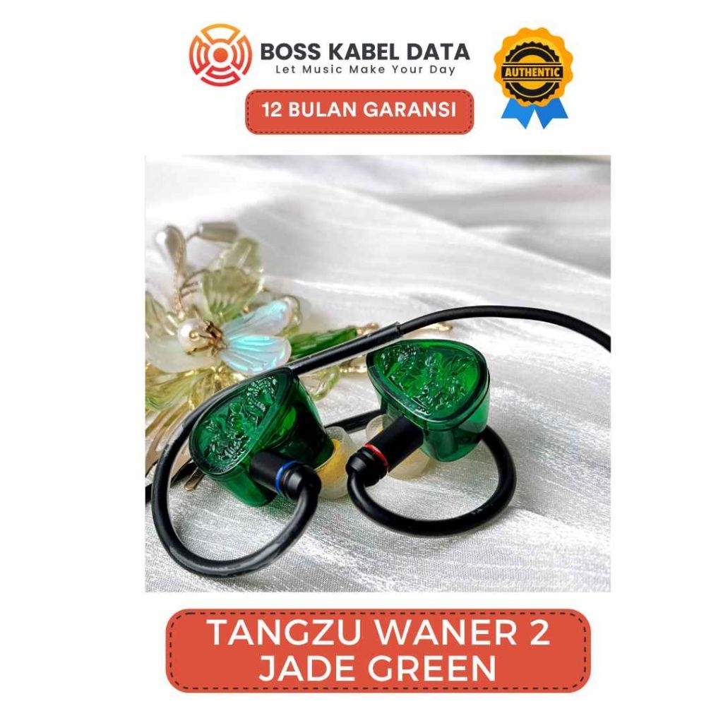 TANGZU WANER SG 2 Jade Dragon Edition 10mm PET Single Dynamic In-Ear Earphones with Silicone Storage